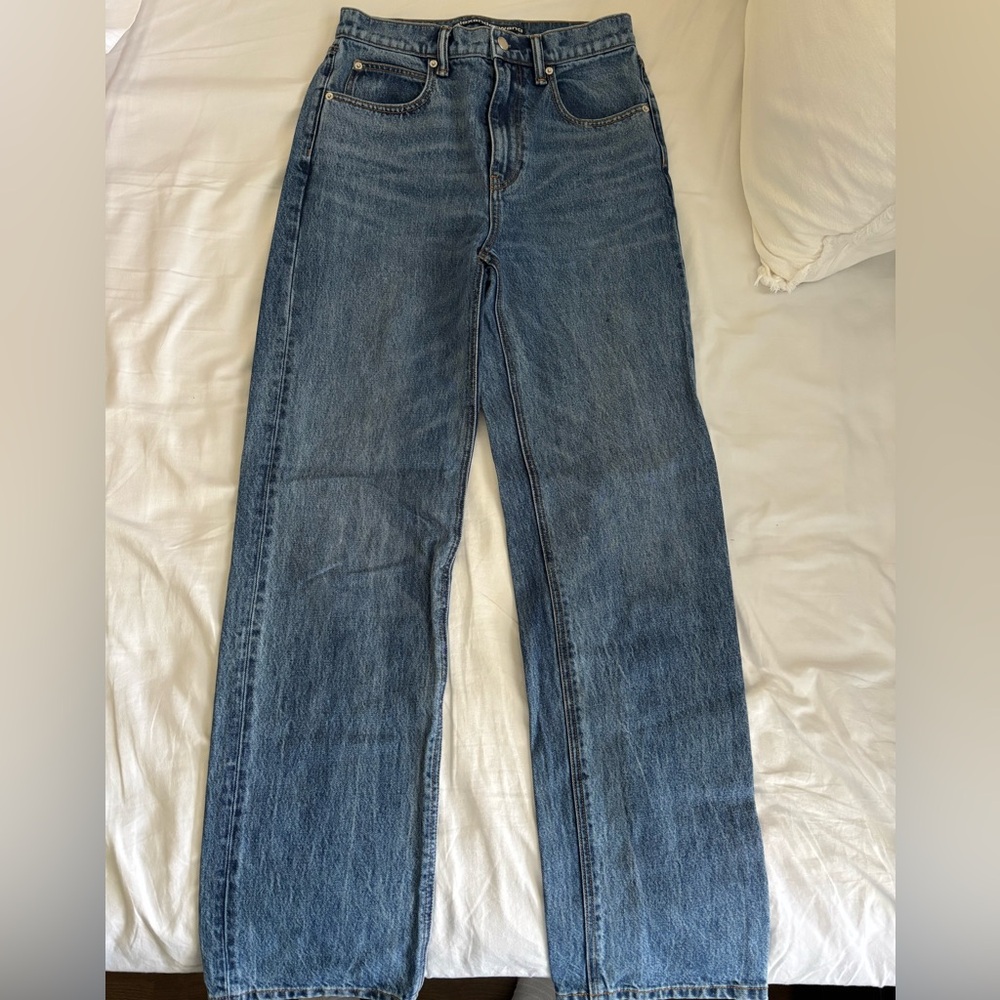 Alexander Wang Classic Dark Blue Denim Jeans